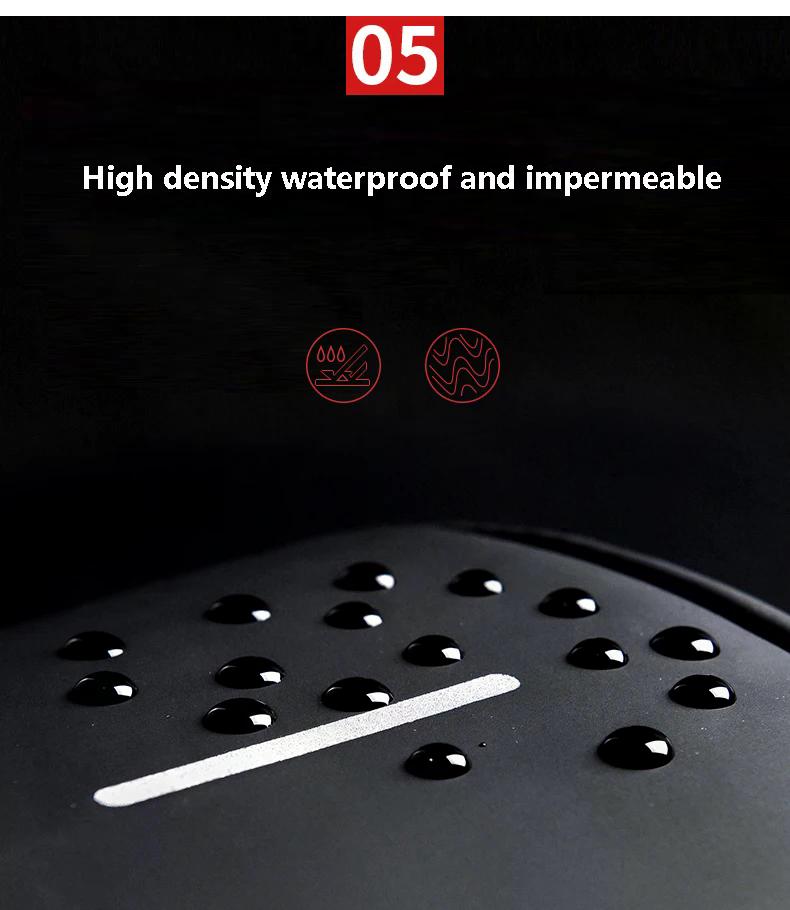 Waterproof Oxford cloth chest bag with USB charging port, breathable mesh back, lockable zipper for valuables, and versatile unisex design; ideal for daily use, work, travel, or outdoor activities.