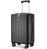 Vacuum compression luggage